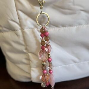 Pink Bag Charm